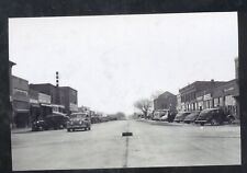 REAL PHOTO WINDSOR COLORADO DOWNTOWN STREET SCENE OLD CARS POSTCARD COPY picture