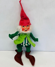 Vintage Annalee Christmas Elf Plush Poseable Figure Collectible 1993 Cute BIN 22 picture