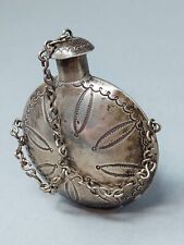 Early 20th Century Navajo  Silver Tobacco Canteen. picture