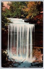 Madison Indiana~Scenic Clifty Falls~c1910 Postcard picture
