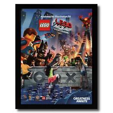 2014 The LEGO Movie Video Game Framed Print Ad/Poster PS4 Xbox One Wii U Art picture