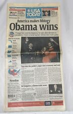 USA Today Newspaper President Barack Obama Election Win from November 5, 2008 picture