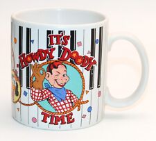 It's Howdy Doody Time Coffee Mug Cup Three Cheers Applause  Vintage 1988 picture