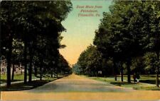 1910. EAST MAIN FROM PETROLEUM. TITUSVILLE, PA. POSTCARD. JJ8 picture