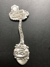 Water Country USA Genuine Pewter Collectible Souvenir Spoon 3 3/4