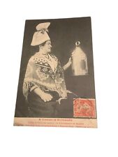 Vintage French Postcard - Normandy Costumes & Headdresses picture