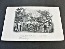  Republica del Honduras-Cargando Bananas, San Pedro-Union Postal-1900s Postcard. picture