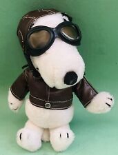 Vtg Peanuts Snoopy Red Baron Plush, 1968 United Features Syndicate Doll, Rare  picture