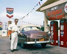 1951 CHEVRON Gas Station Attendant Classic American Poster Photo 11x17 picture