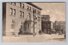 Winsted CT-Connecticut, Main Street, Y.M.C.A., Antique Vintage Souvenir Postcard picture