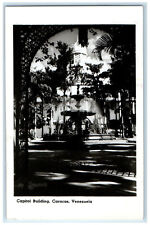 c1950's Capitol Building Caracas Venezuela Cunard Line RPPC Photo Postcard picture
