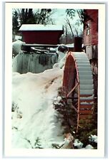 c1960s New Hope Mills Operating Flour Mill Moravia New York NY Unposted Postcard picture