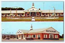 c1950's The Colonial Squire Motel & Restaurant Ripley New York Vintage Postcard picture