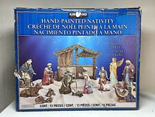 Kirkland Hand Painted, Nativity 13 Piece Set 1900311, LOCAL PICKUP SALE  picture