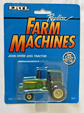 Ertl Farm Machines Die-Cast Metal John Deere 4255 Tractor bubble pack 1991 picture