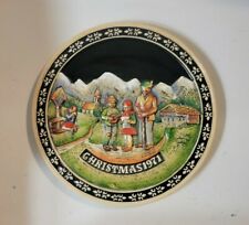 1971 Limited First Edition Schmid Design Bavarian Christmas Plate picture