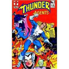 Thunder Agents #1  - 1983 series Archie comics VF+ Full description below [t/ picture