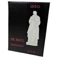 Annual Yearbook De Paul Academy Chicago, IL 1960 RARE 300th Anniversary picture