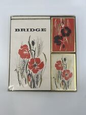 Vintage Royale Bridge Gift Set Party Pack 2 Decks Playing Cards Score Pad in Box picture