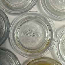Vintage Kerr Glass Canning Jar Small Mouth LID INSERTS 7 PC picture