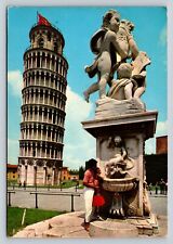 c1981 Leaning Tower of Pisa Italy 4x6