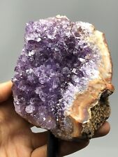 Top Amethyst Quartz Cluster w/ Stand Healing Metaphysics 1LBS 7.5oz N44 picture