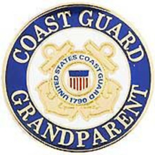 US Coast Guard GRANDPARENT Pin new logo picture