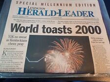 Lexington Herald Leader Ky Newspaper 2000 Special Millennium Edition Y2K RARE  picture