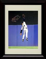 Gallery Framed Ken Griffey Jr - Leaping Catch At Wall - Seattle Mariners picture