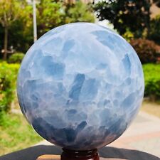 7.5LB Natural polishing Kyanite ball sapphire crystal ball Healing decoration picture