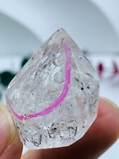 TOP Beautiful Herkimer Diamond Great Clarity division moving water droplets 24g picture