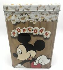 Disney Vintage 1997 Mickey Mouse Popcorn Tin Limited Edition picture