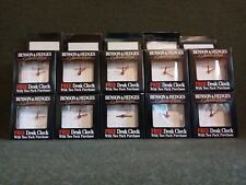 Vintage LOT of 10 Benson & Hedges Collectible Desk Clock - All are NIB picture