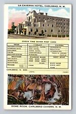 Carlsbad NM-New Mexico, La Cavern Hotel, Exterior, Vintage Postcard picture