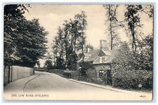 c1910 The Low Road Spalding Lincolnshire England Antique Posted Postcard picture