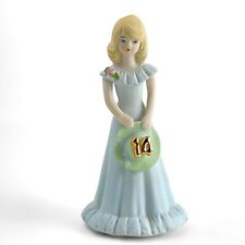 1991 Enesco Growing Up Girls Blonde Year 14 picture