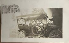 RPPC Idaho Falls Children in an Old Car Real Photo Postcard c1910 picture