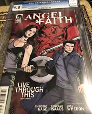 Angel & Faith # 3 - Dark Horse Comics 2011 - Variant Cover by Isaacs - CGC 9.8 picture