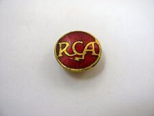 Rare Vintage Collectible Pin: RCA Radio Corporation of American Red Enamel picture