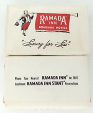 Ramada Inn Ivory Soap Set of 2 Vintage Travel Memorabilia Souvenir picture