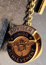 1950's Boy Scouts of America Junior Achievement Advisor Tie Pin - Vintage picture