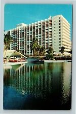 Miami FL-Florida, Americana Bal Harbor, Oceanfront, Vintage Postcard picture