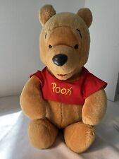 Disney Winnie The Pooh Bear Vintage 16 in. Sitting. 19 in From Toe To Ear Soft  picture