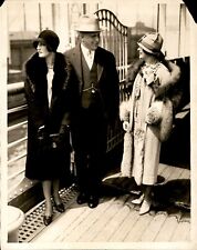 GA116 1927 Orig Photo SS DUILIO SAILS New York William Randolph Hearst New York picture