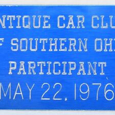1976 Antique Car Club Of Southern Ohio Show Participant Chillicothe Ross County picture