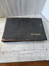 Antique Photo Album 175 Images Cars Yellowstone People Photographs picture