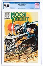 MOON KNIGHT #28 CGC 9.8 NM/MT (2/83) NOLAN PINUPS Disney+ 💥 WHITE PAGES 💥 picture