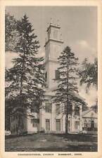 Vintage Postcard Exterior View Congregational Church Simsbury Connecticut picture