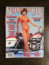 SuperCycle August 1987 Daytona Bike Week  Harley Davidson Engine Centerfold 1023 picture