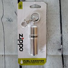 Zippo Fuel Street Canister Chrome Bug-Out Accessories EDC, Chrome, New Sealed picture